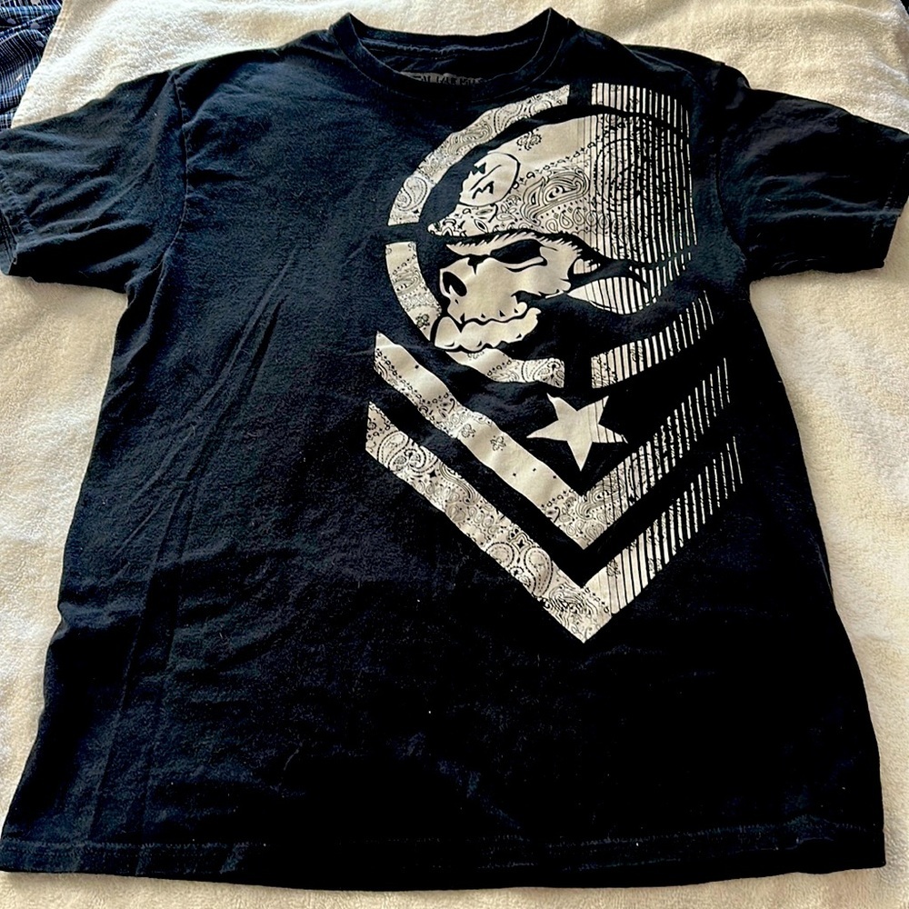 Metal Mulisha Skull Tee Shirt Medium